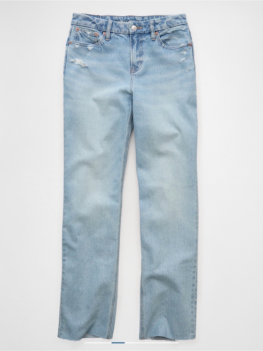 AE Stretch Curvy Super High-Waisted
Straight Jean